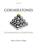 Cover: Cornerstones of Managerial Accounting - South Western Educational Publishing
