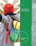 Cover: Foundations of Education, International Edition - Wadsworth Publishing Co Inc