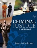 Cover: Criminal Justice in America - South-Western