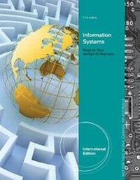 Enlarge image Cover: Principles of Information Systems, International Edition - Course Technology Inc