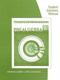 Cover: Student Solutions Manual for Aufmann/Lockwood's Prealgebra: An Applied Approach - Cengage Learning, Inc
