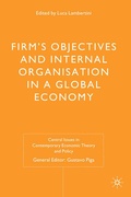 Cover: Firms' Objectives and Internal Organisation in a Global Economy - Palgrave Macmillan