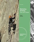 Cover: Marketing Strategy, Text and Cases - South-Western College Publishing