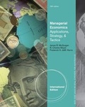 Cover: Managerial Economics - South-Western College Publishing