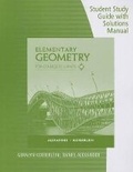Cover: Student Study Guide with Solutions Manual for Alexander/Koeberlein's Elementary Geometry for College Students, 6th - Cengage Learning Australia