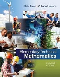 Enlarge image Cover: Elementary Technical Mathematics - Brooks/Cole