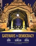 Cover: Gateways to Democracy, Integrated - Wadsworth Publishing Co Inc