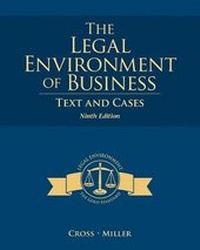 Enlarge image Cover: The Legal Environment of Business - South-Western College Publishing