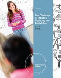 Enlarge image Cover: The Challenge of Effective Speaking - Wadsworth Publishing Co Inc