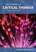 Cover: Becoming a Critical Thinker - Wadsworth Publishing Co Inc