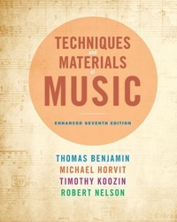 Enlarge image Cover: Techniques and Materials of Music - Schirmer Books,U.S.