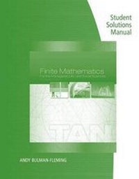 Abbildung von: Student Solutions Manual for Tan's Finite Mathematics for the Managerial, Life, and Social Sciences, 11th - South-Western