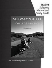 Abbildung von: Student Solutions Manual with Study Guide, Volume 1 for Serway/Vuille's College Physics, 10th - South-Western