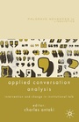 Cover: Applied Conversation Analysis - Palgrave Macmillan