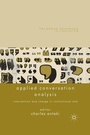 Cover: Applied Conversation Analysis - Palgrave Macmillan