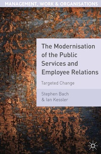 Enlarge image Cover: The Modernisation of the Public Services and Employee Relations - Red Globe Press