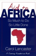 Cover: Aid to Africa - University of Chicago Press