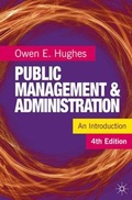 Cover: Public Management and Administration - Palgrave