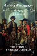 Cover: British Encounters with India, 1750-1830 - Red Globe Press