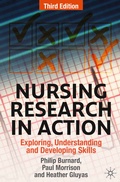 Cover: Nursing Research in Action - Red Globe Press