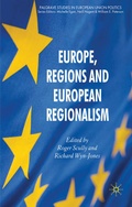 Cover: Europe, Regions and European Regionalism - Palgrave Macmillan