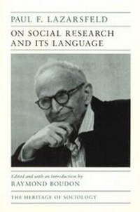 Enlarge image Cover: On Social Research and Its Language - University of Chicago Press