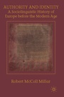 Cover: Authority and Identity - Palgrave Macmillan