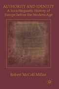 Cover: Authority and Identity - Palgrave Macmillan