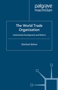 Cover: The World Trade Organization - Palgrave Macmillan