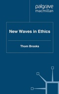 Cover: New Waves in Ethics - Palgrave Macmillan