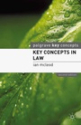 Cover: Key Concepts in Law - Red Globe Press
