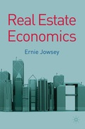 Cover: Real Estate Economics - Red Globe Press