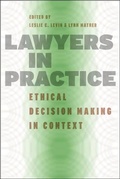 Cover: Lawyers in Practice - University of Chicago Press