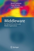 Cover: Middleware for Network Eccentric and Mobile Applications - Springer