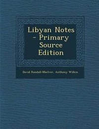 Enlarge image Cover: Libyan Notes - Primary Source Edition - Nabu Press