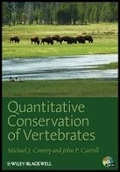Cover: Quantitative Conservation of Vertebrates - Wiley