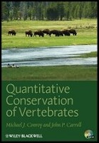 Enlarge image Cover: Quantitative Conservation of Vertebrates - Wiley