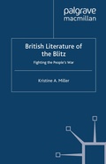 Cover: British Literature of the Blitz - Palgrave Macmillan