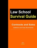 Cover: Contracts and Sales: Outlines and Case Summaries - Lulu.com