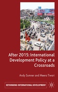 Cover: After 2015: International Development Policy at a Crossroads - Palgrave Macmillan