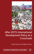 Cover: After 2015: International Development Policy at a Crossroads - Palgrave Macmillan