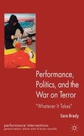 Cover: Performance, Politics, and the War on Terror - Palgrave Macmillan