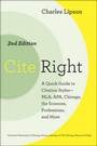 Cover: Cite Right - University of Chicago Press