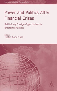 Enlarge image Cover: Power and Politics After Financial Crises - Palgrave Macmillan