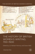 Cover: The History of British Women's Writing, 700-1500 - Palgrave Macmillan