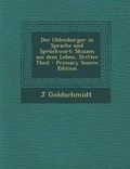 Cover: Der Oldenburger in Sprache Und Spruchwort - Nabu Press