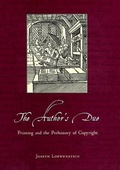 Cover: The Author's Due - University of Chicago Press