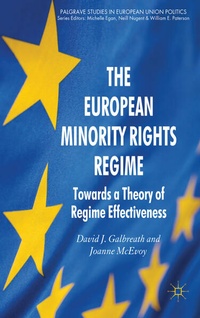 Enlarge image Cover: The European Minority Rights Regime - Palgrave Macmillan
