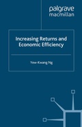 Cover: Increasing Returns and Economic Efficiency - Palgrave Macmillan