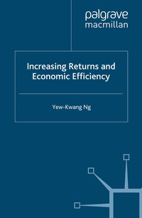 Enlarge image Cover: Increasing Returns and Economic Efficiency - Palgrave Macmillan